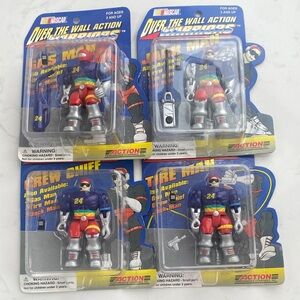 NASCAR vintage  "Over The Wall Action Warriors" featuring the #24 crew members.